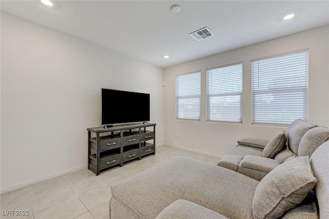 4133 Golden Fleece Ave, Las Vegas, NV 89141 - living area with light tile patterned floors and recessed lighting