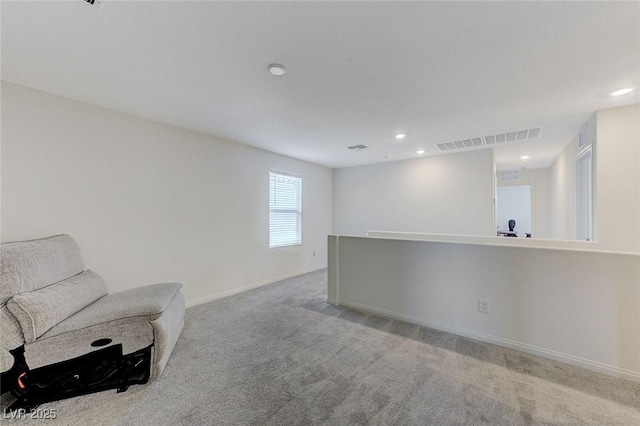 4133 Golden Fleece Ave, Las Vegas, NV 89141 - unfurnished room with light colored carpet and recessed lighting