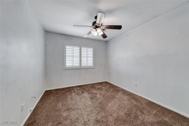 208 Glendon St, Henderson, NV 89074 - carpeted spare room featuring ceiling fan and baseboards