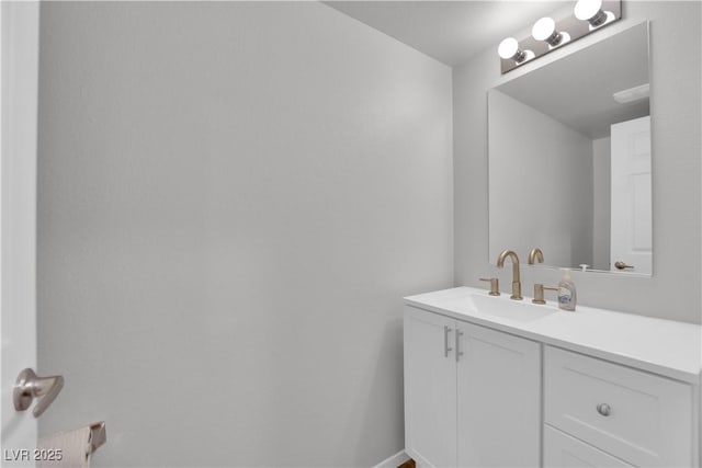 4650 Blaise Ave Unit 102, North Las Vegas, NV 89084 - bathroom featuring vanity and baseboards