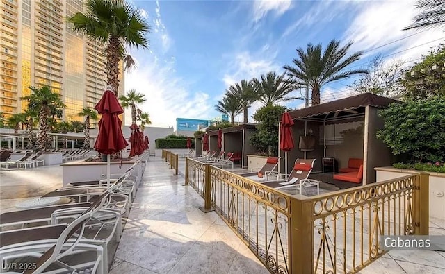 125 E Harmon Ave Unit 220, Las Vegas, NV 89109 - view of patio / terrace