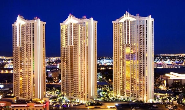 125 E Harmon Ave Unit 220, Las Vegas, NV 89109 - city view featuring a view of city lights