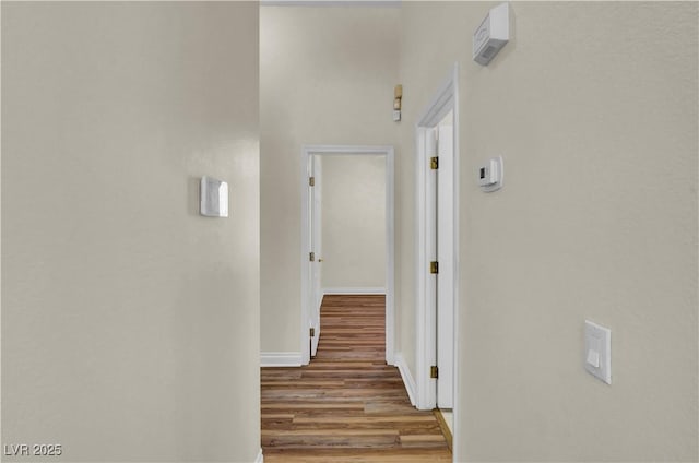 3520 Round Valley Way, Las Vegas, NV 89129 - hall featuring wood finished floors and baseboards