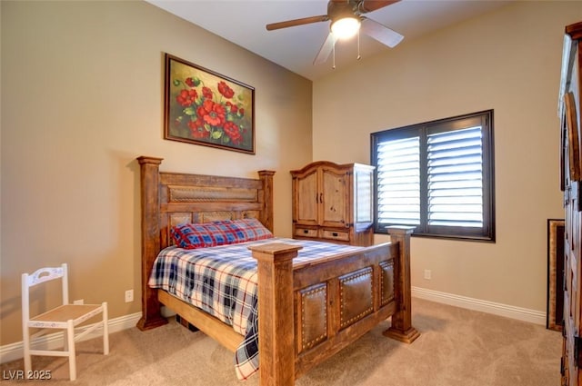 8465 Picket Ridge Ct, Las Vegas, NV 89143 - bedroom featuring light carpet