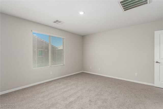 6443 Burlap Ct, Las Vegas, NV 89122 - carpeted empty room with baseboards and recessed lighting