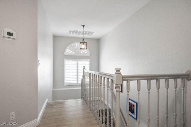2228 Brighton Shore St, Las Vegas, NV 89128 - stairway featuring wood finished floors and baseboards