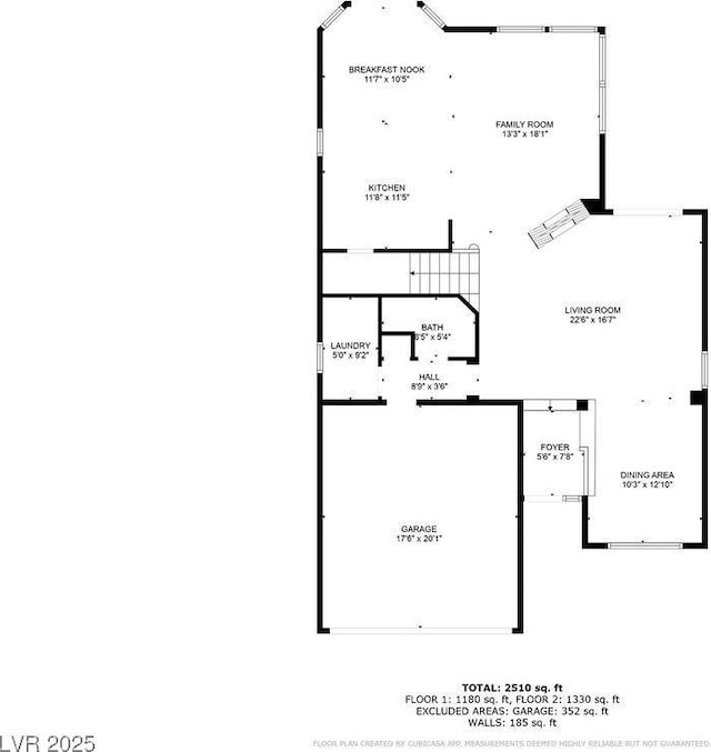 2228 Brighton Shore St, Las Vegas, NV 89128 - view of property floor plan