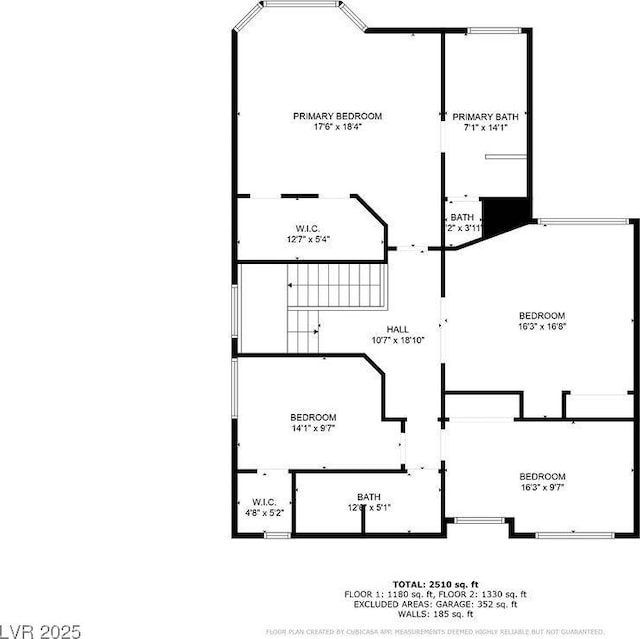 2228 Brighton Shore St, Las Vegas, NV 89128 - view of property floor plan