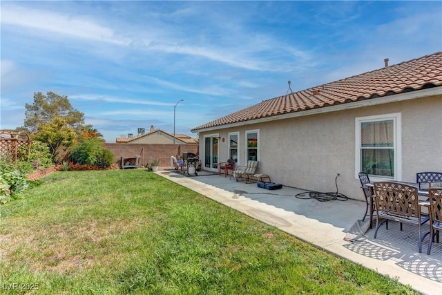 441 Groft Way, Henderson, NV 89015 - view of yard featuring a patio
