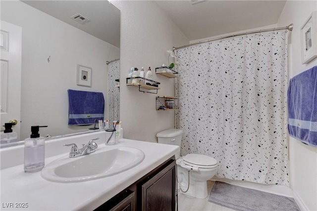 441 Groft Way, Henderson, NV 89015 - bathroom with vanity and a shower with shower curtain
