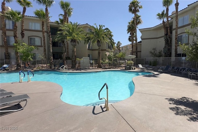 7159 S Durango Dr Unit 310, Las Vegas, NV 89113 - community pool with a patio area