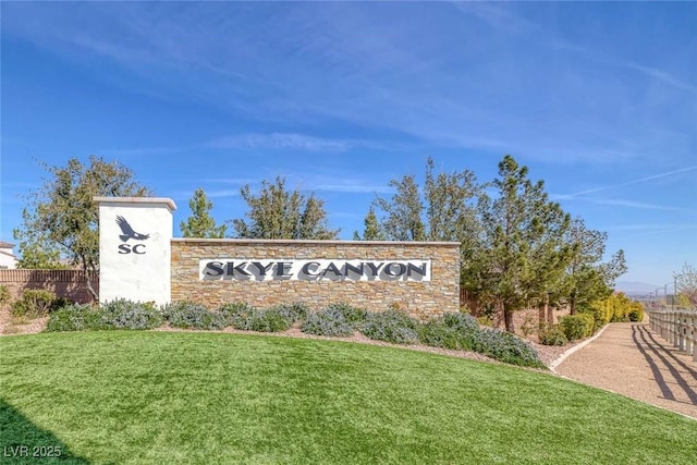 9827 Mojave Mountain St, Las Vegas, NV 89166 - view of community / neighborhood sign