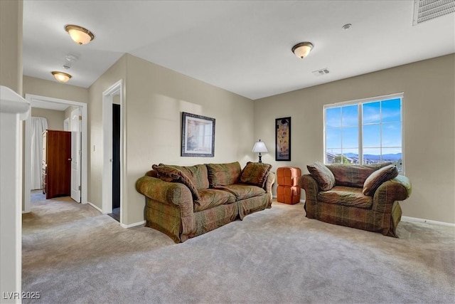9916 Fallowdeer Ct, Las Vegas, NV 89149 - carpeted living room featuring baseboards