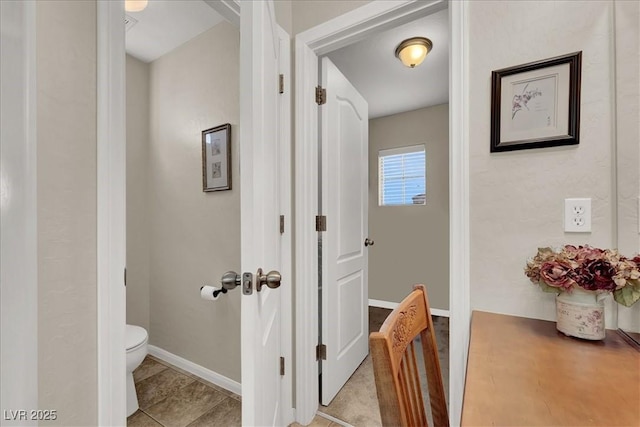 9916 Fallowdeer Ct, Las Vegas, NV 89149 - hall featuring baseboards
