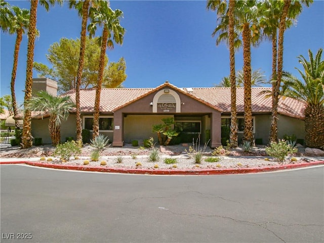 5042 S Rainbow Blvd Unit 103, Las Vegas, NV 89118 - mediterranean / spanish-style home with stucco siding and a tile roof