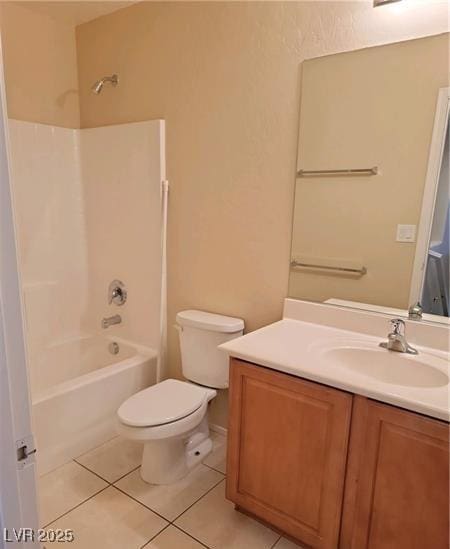 2648 Blairgowrie Dr, Henderson, NV 89044 - bathroom with vanity,  shower combination, and tile patterned flooring