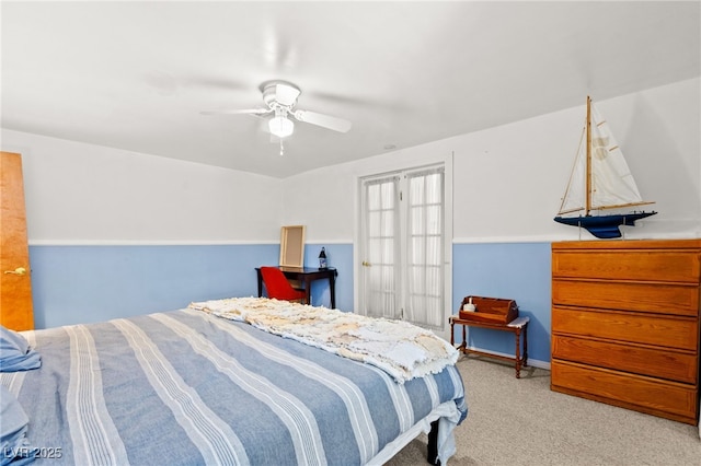 639 Lacy Ln, Las Vegas, NV 89107 - bedroom featuring carpet floors and a ceiling fan