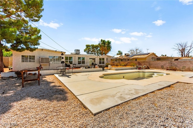 639 Lacy Ln, Las Vegas, NV 89107 - view of pool with a patio and a fenced backyard