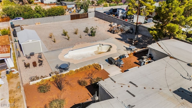 639 Lacy Ln, Las Vegas, NV 89107 - aerial view