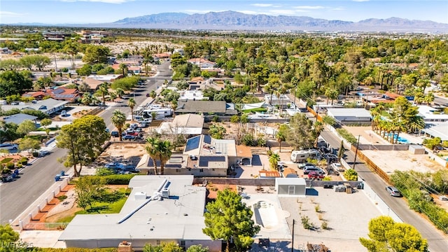 639 Lacy Ln, Las Vegas, NV 89107 - aerial view of residential area with mountains