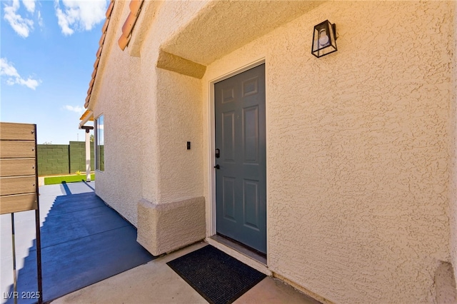 1904 Leaning Pine Way, Las Vegas, NV 89128 - property entrance with stucco siding