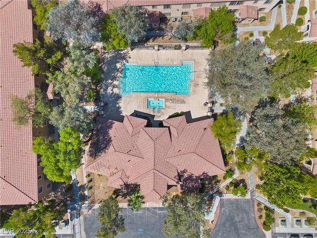 2060 Rancho Lake Dr Unit 103, Las Vegas, NV 89108 - aerial view of a pool area