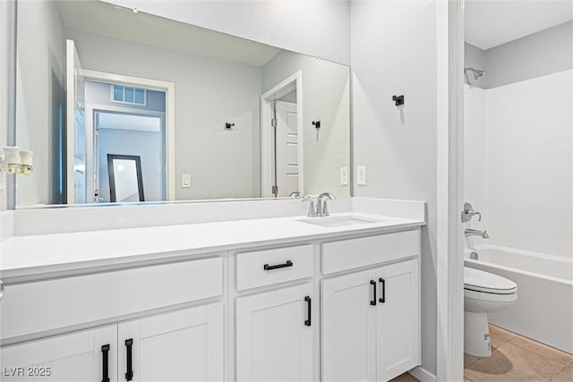 906 Cadence View Way, Henderson, NV 89011 - full bathroom featuring vanity, shower / bathtub combination, and tile patterned floors
