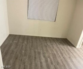 3254 Gold Run St, North Las Vegas, NV 89032 - empty room featuring wood finished floors and baseboards