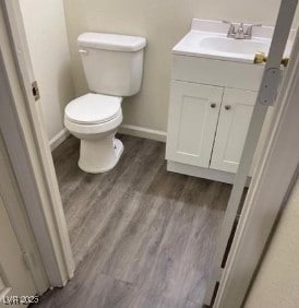 3254 Gold Run St, North Las Vegas, NV 89032 - bathroom with vanity and wood finished floors