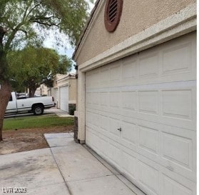 3254 Gold Run St, North Las Vegas, NV 89032 - garage with driveway