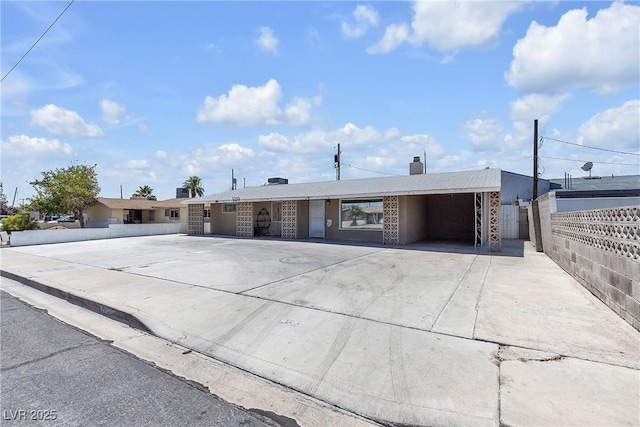 4709 Alpine Pl, Las Vegas, NV 89107 - single story home featuring a chimney