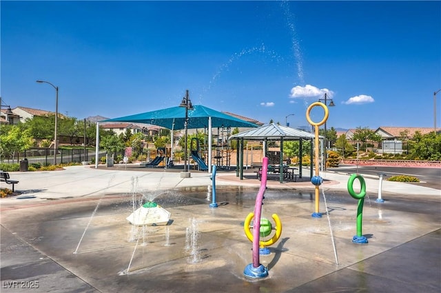 8104 Switchback Run St, Las Vegas, NV 89166 - view of community featuring a gazebo