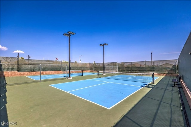 8104 Switchback Run St, Las Vegas, NV 89166 - view of tennis court