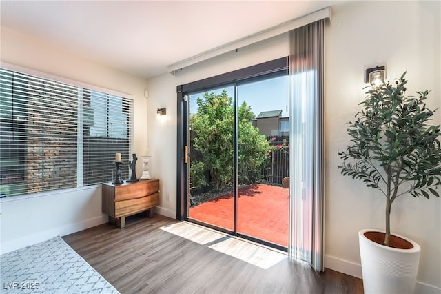 1467 Hialeah Dr Unit C, Las Vegas, NV 89119 - doorway featuring wood finished floors