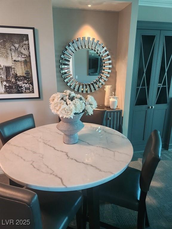 135 E Harmon Ave Unit 2621, Las Vegas, NV 89109 - view of carpeted dining room