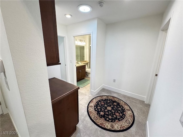 2406 Showcase Dr, Las Vegas, NV 89134 - hall with baseboards