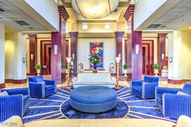 2406 Showcase Dr, Las Vegas, NV 89134 - building lobby featuring a drop ceiling
