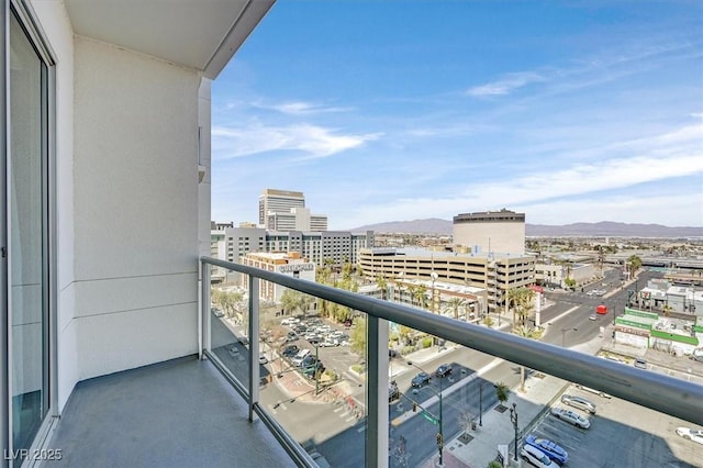 150 Las Vegas Blvd Unit 1004, Las Vegas, NV 89101 - balcony featuring a mountain view and a city view