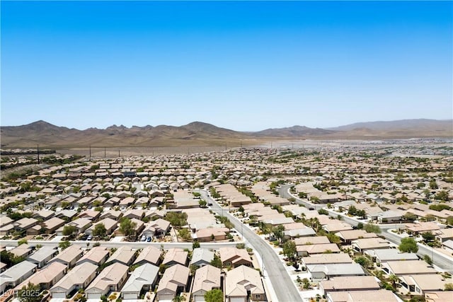 2563 Sargon St, Henderson, NV 89044 - aerial view of residential area with a mountainous background