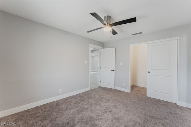 2222 N Martin L King Blvd, Las Vegas, NV 89106 - unfurnished bedroom with carpet flooring and ceiling fan