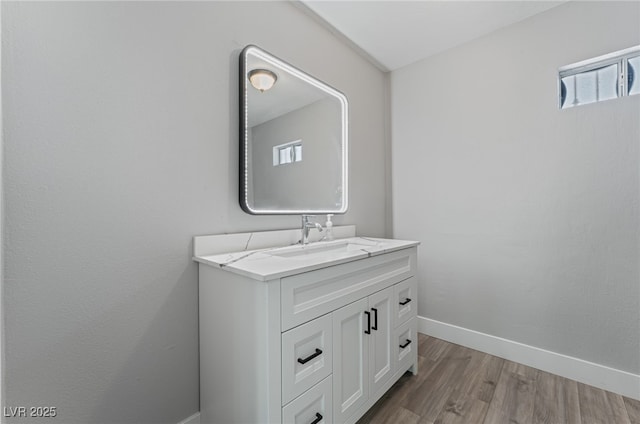 2222 N Martin L King Blvd, Las Vegas, NV 89106 - bathroom with vanity and wood finished floors