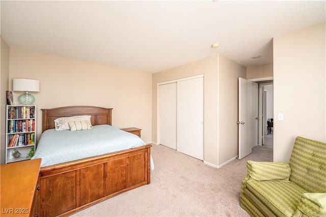 1453 Evening Song Ave, Henderson, NV 89012 - bedroom featuring a closet and light colored carpet