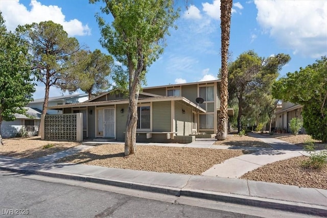 1481 Lorilyn Ave Unit 1, Las Vegas, NV 89119 - view of front facade