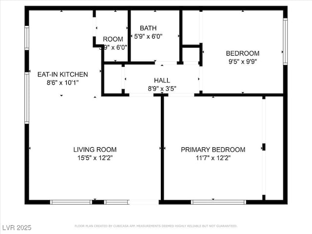 1481 Lorilyn Ave Unit 1, Las Vegas, NV 89119 - view of property floor plan