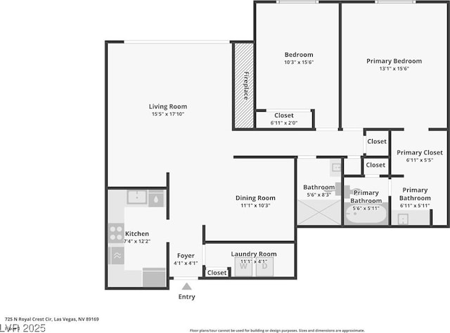 725 N Royal Crest Cir Unit 215, Las Vegas, NV 89169 - photo 2