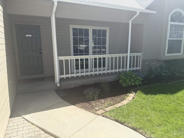 11349 W Marlinwood St, Boise, ID 83713 - view of exterior entry featuring a porch