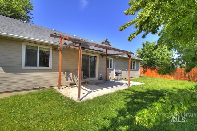 11349 W Marlinwood St, Boise, ID 83713 - back of property featuring a patio