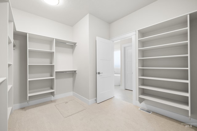 1351 E Andes Dr, Kuna, ID 83634 - walk in closet featuring carpet floors