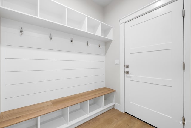 1351 E Andes Dr, Kuna, ID 83634 - mudroom featuring light wood-style floors