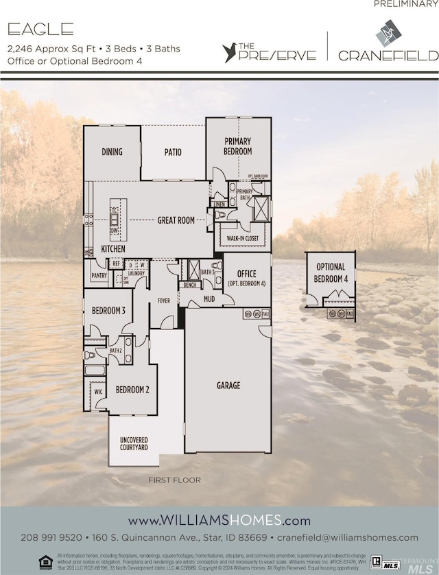 518 S Quincannon Ln, Star, ID 83669 - floor plan